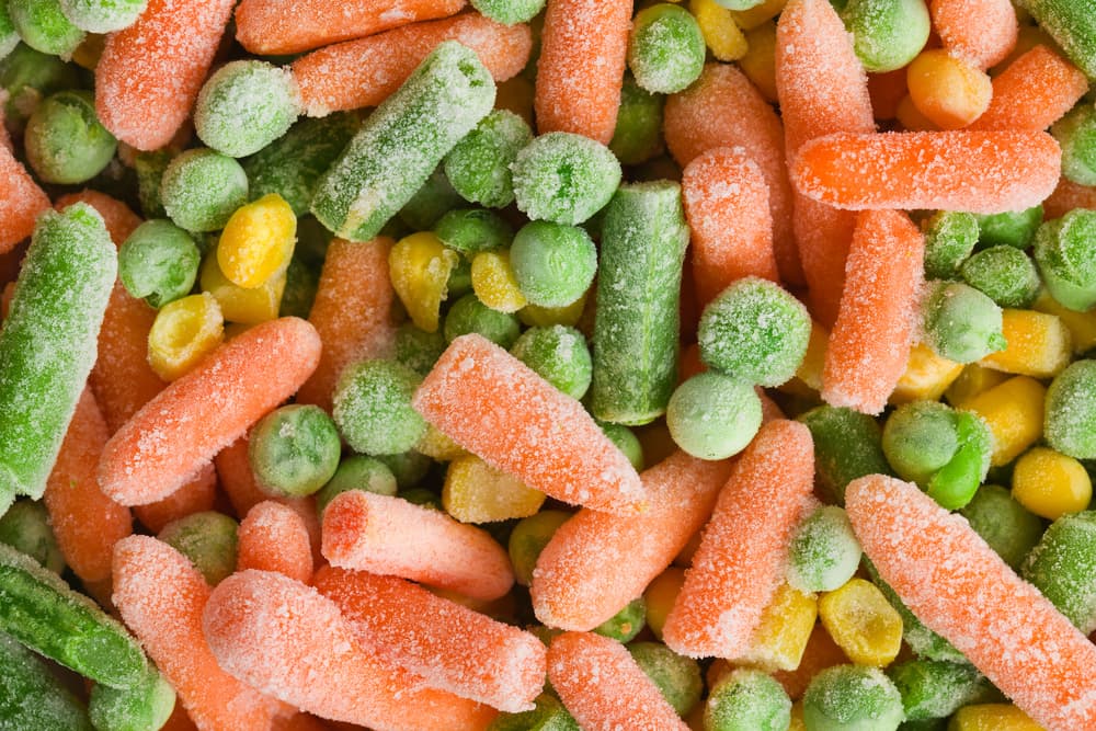 frozen vegetables